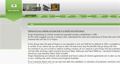 Desktop Screenshot of kingcoengineering.com
